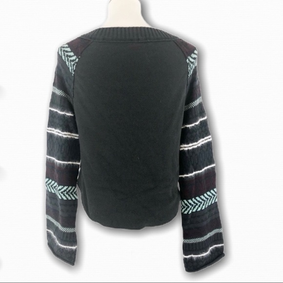 Free People Mixed Material Fairground Sweater - Picture 5 of 7